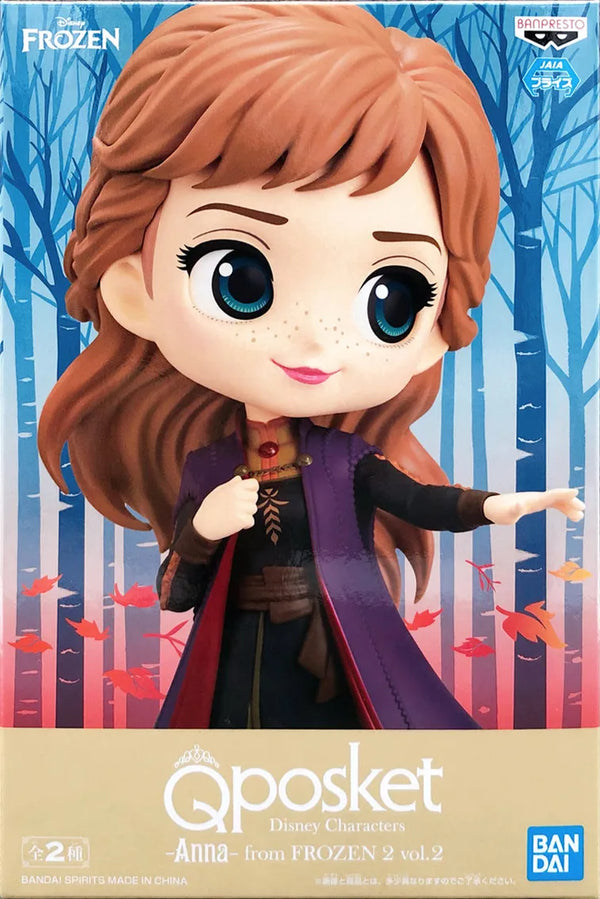 Banpresto Disney 迪士尼 FROZEN 冰雪奇緣 Anna Qposket 公主 景品